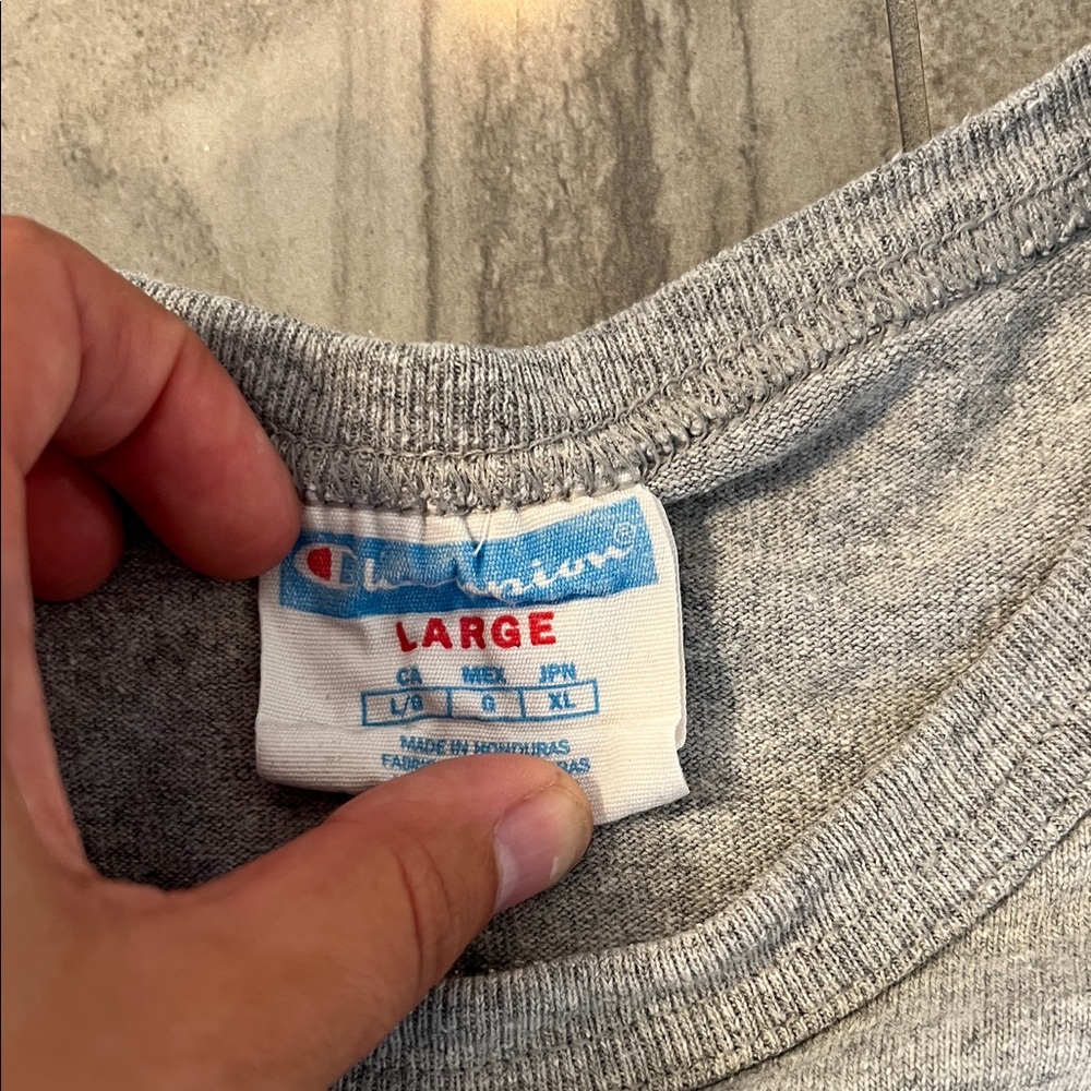 Champion Gray Short Sleeve Tee - Picture 3 of 4